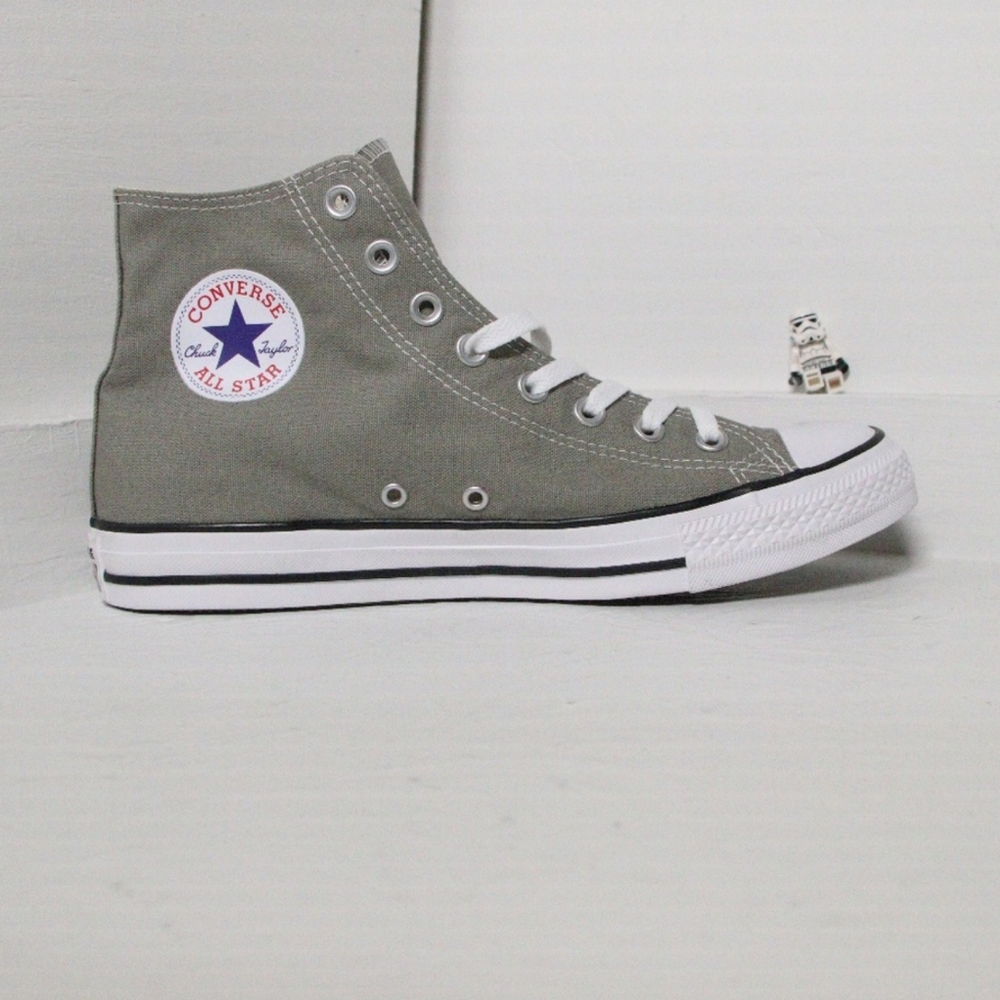 Converse classic dark stucco all star hi tops